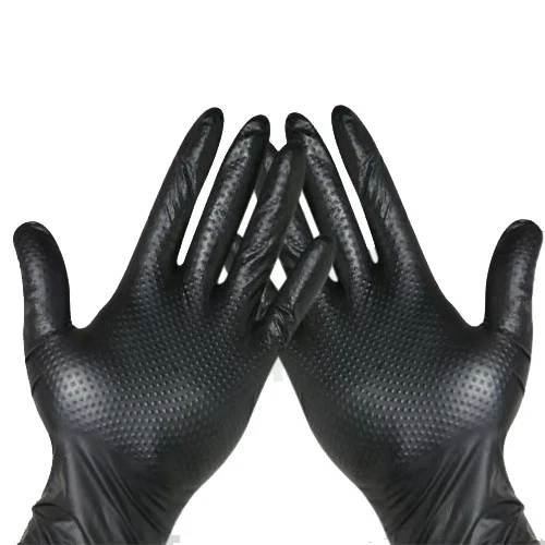 Black Nitrile Mechanic Gloves factory Black Nitrile Mechanic Gloves factory